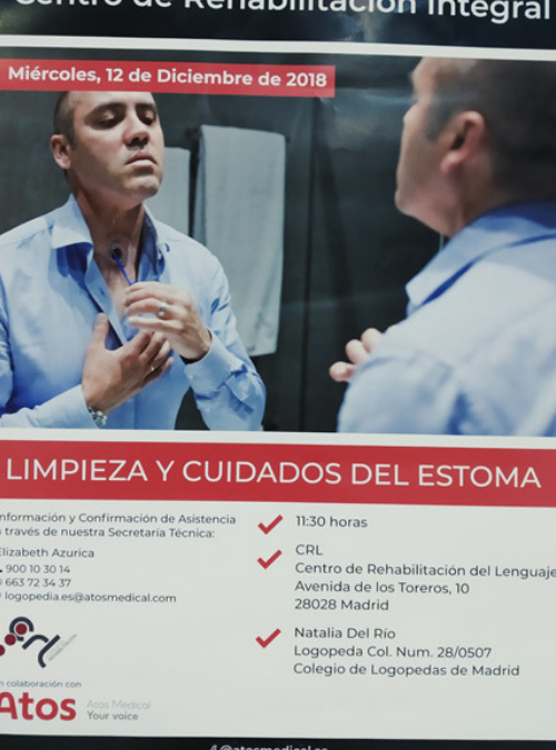 CURSO DE LIMPIEZA Y CUIDADOS DEL ESTOMA